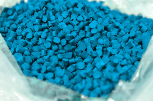 Bioplastic granules